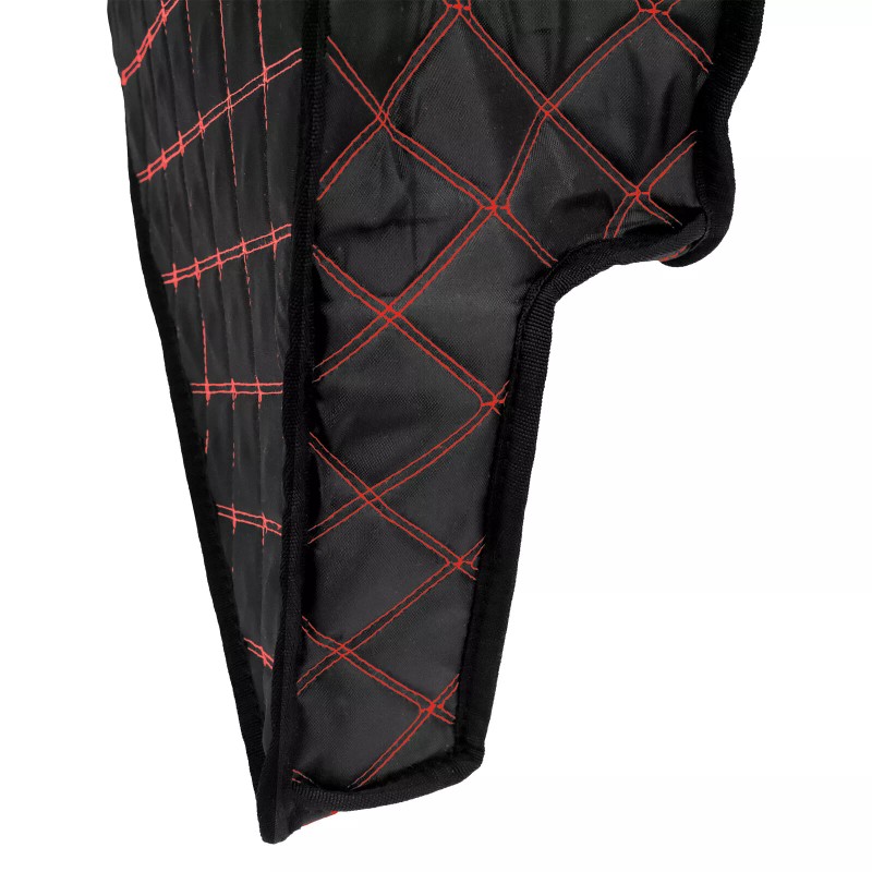 HDBUBALUS 5" Saddlebag Red Line Stretched Bag Inserts For Harley