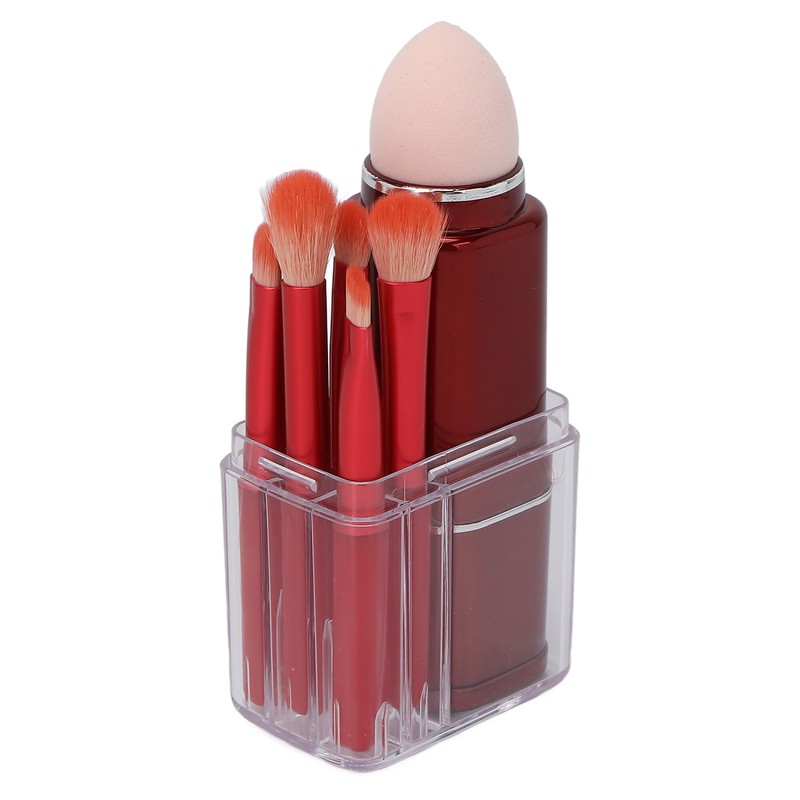 8 in 1 Makeup Brushes Set Telescopic Mini Portable Cosmetic