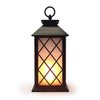 Allgala 12" LED Flame Effect Lantern Lamp-HD90309