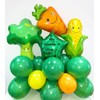 LHOAVWE Gaint Fruit Vegetable Balloons Cute Strawberry Grape Banana Orange