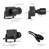 Revotech 3MP Zoom Mini Security IP Camera, HD 3MP Small
