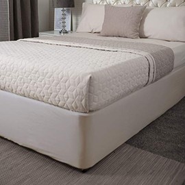 Belledorm Jersey Base Wrap - Transform a drab looking bed base (Linen, King)