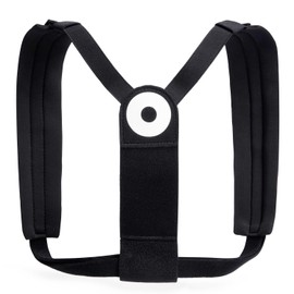 BLACKROLL Posture Posture Trainer | Strengthen Back Muscles, Prevent Tension | Padded Straps | Individually Adjustable | Washable | Black