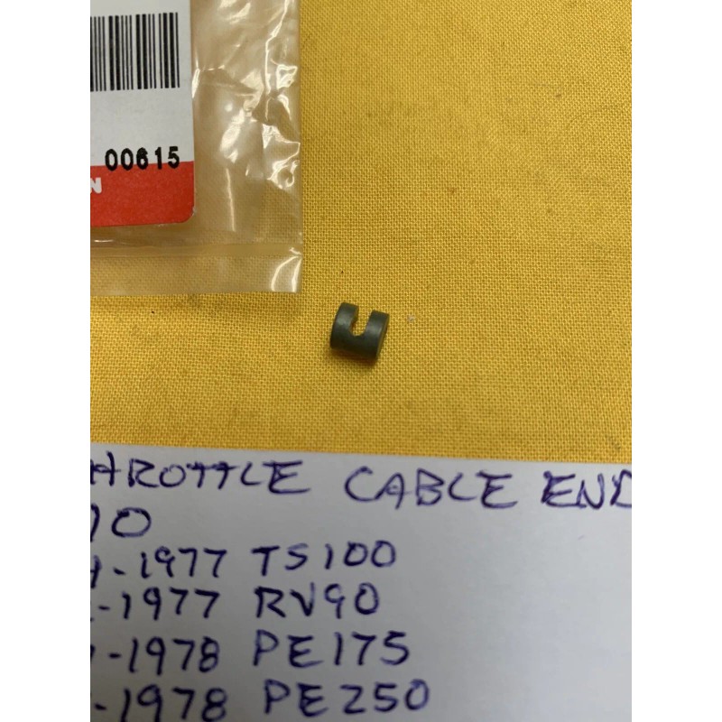 Suzuki OEM SUZUKI Throttle Cable End, RM125,RM250,TM
