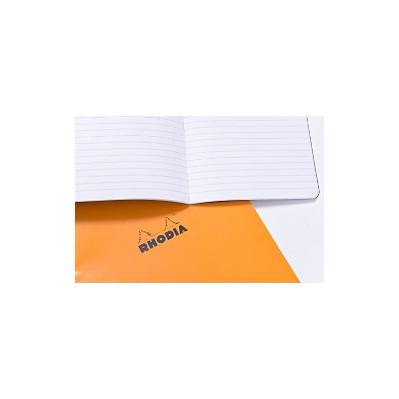 Pack of 5 Rhodia Black Side Staplebound A4 Notebook (8.25