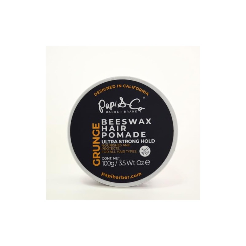 Papi & Co Pomada de estilizado Grunge Beeswax Hair Pomade