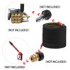 Hourleey 50FT Pressure Washer Hose with 3/8 Inch Quick Connect,