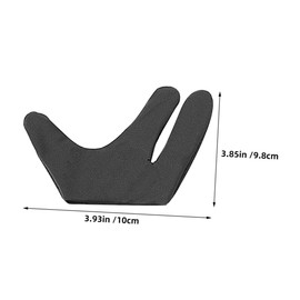FRCOLOR 2Pcs Heat Resistant Hair Curling Mitts Finger Barber Gloves for Hair Styling Durable Insulative Heat Protector for Hair Dye Straightening for Salon Use