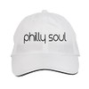Makoroni - Philly Soul Hat Adjustable Cap, DesL11 White