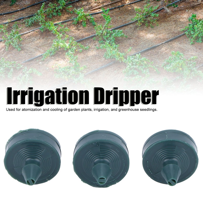 100PCS/Bag 8L Pressure Compensating Drippers Micro Drip Irrigation System Watering