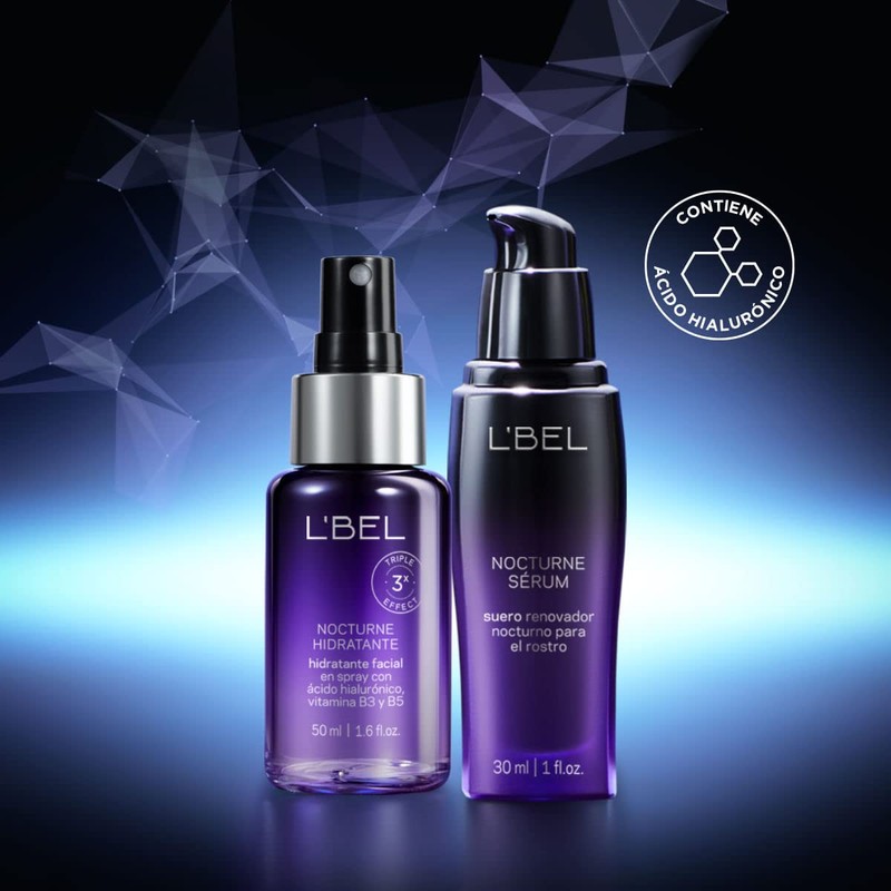 L'BEL - Set Nocturne Sérum y Nocturne Hidratante