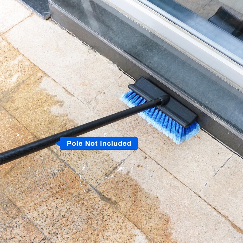 DOBEN Car Wash Brush Head, Soft Bristle Cleaning Brush, Bi-Level