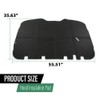 LQI Hood Insulation Pad 1/2" with Clips Compatible with Chevy
