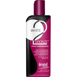 Devoted Creations Devoted Creations White 2 Bronze Pomegranate sunbed tanning lotion cream (251 ml bottle)