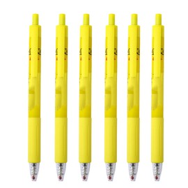 JXINLODGEG 6pcs Anime Pens,Cute Kawaii Japanese 0.5mm Ballpoint Gel Pens Stationery Set for Girls Boys Kids Adults (Black)