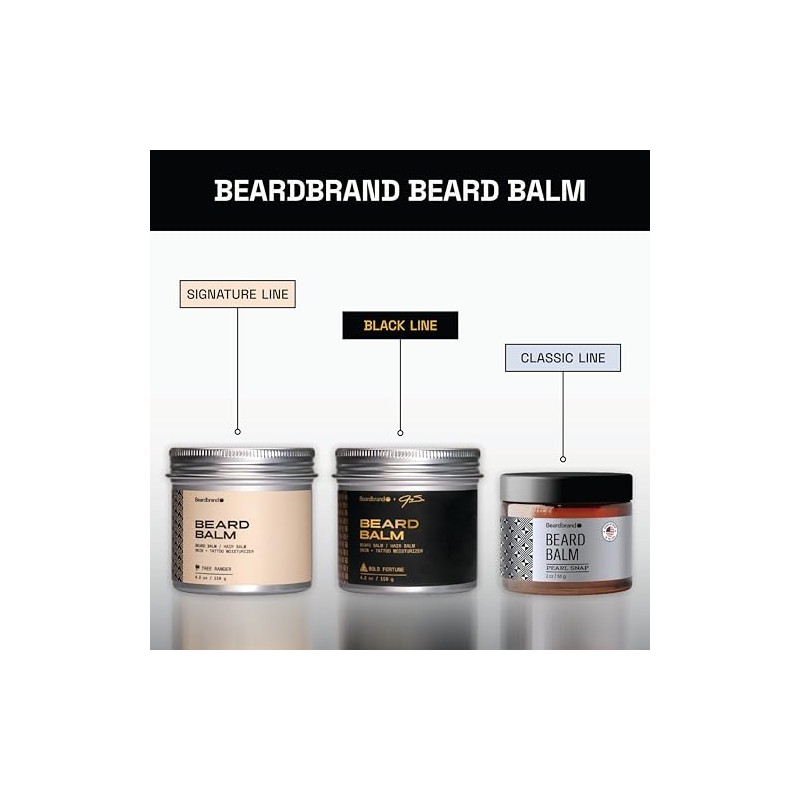 Bálsamo para barba para hombres que favorece una barba más