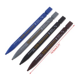 NUEAYMS 1pcs 2B Mechanical Pencil Lead Holder Exam Pencil with Erasers Automatic Testing Stationery Pencils Sharpener for Writing & Drawing Random color ﻿