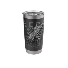 Zero Trust Model Cybersecurity CISSP Cyber Security Stainless Steel Insulated Tumbler