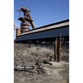 Historic Pictoric Birmingham, AL Photo - Sloss Furnace, Birmingham, Alabama - 16in x 24in