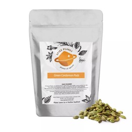 Green Cardamon | Cardamom Pods | Guatemala Whole Dried Premium Quality by Spice Planet® 25g-1.9kg (25 Grams)