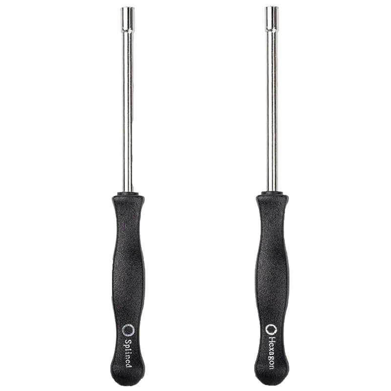 2 PCS Splined Carburettor Adjustment Screw Driver Tool, 21-Teeth &