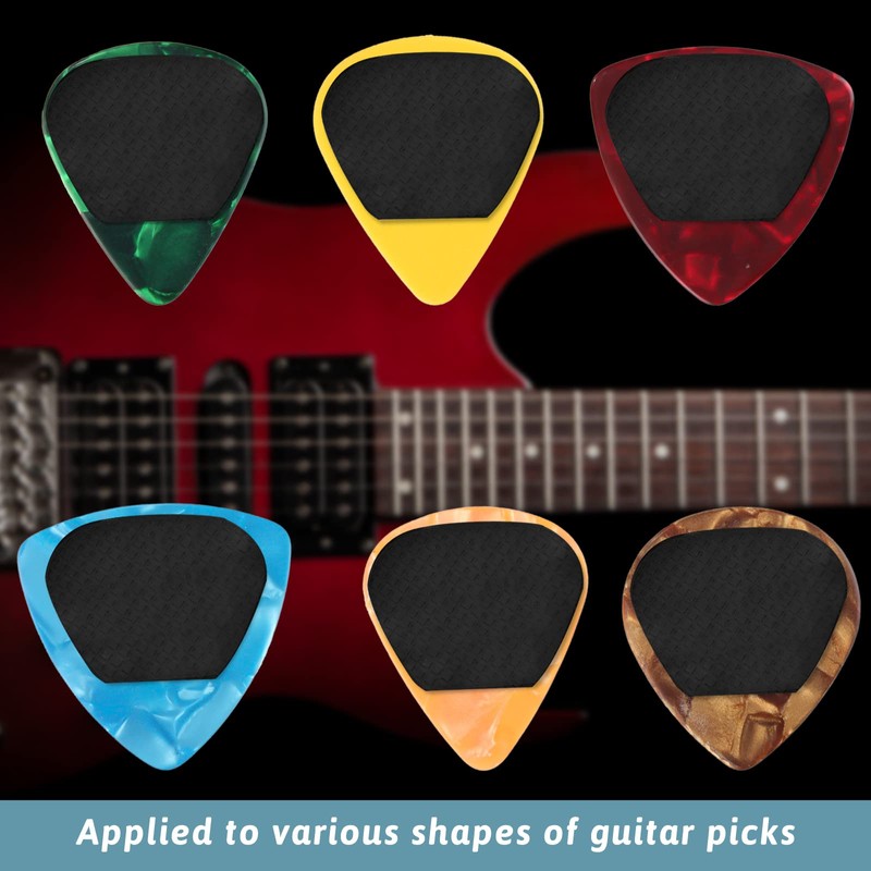 Nuanchu 50 Pack Grip Guitar Picks Stop Dropping Your Picks