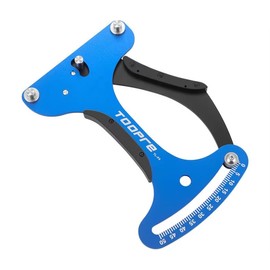zmart Bicycle Spoke Tension Meter Blue Color Mountain Bike Rim Wheel Tension Measuring Deviation Correction Tool