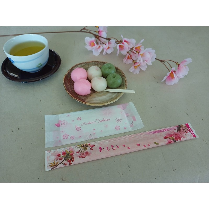 Kyushu Shoko SAKURA Hot Towels, 100 Pieces, Brilliant Sakura Disposable