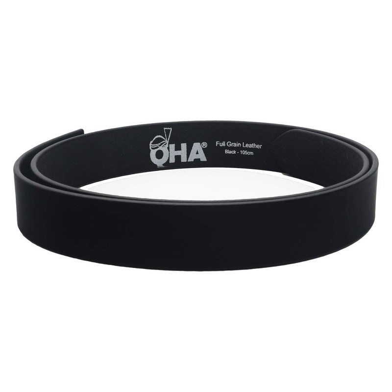 QHA Mens Real Leather Belts for Men Jeans 100% Full