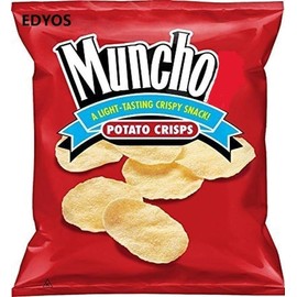 EDYOS Regular Potato Crisps, 4.25 oz. Bags (Pack of 12)