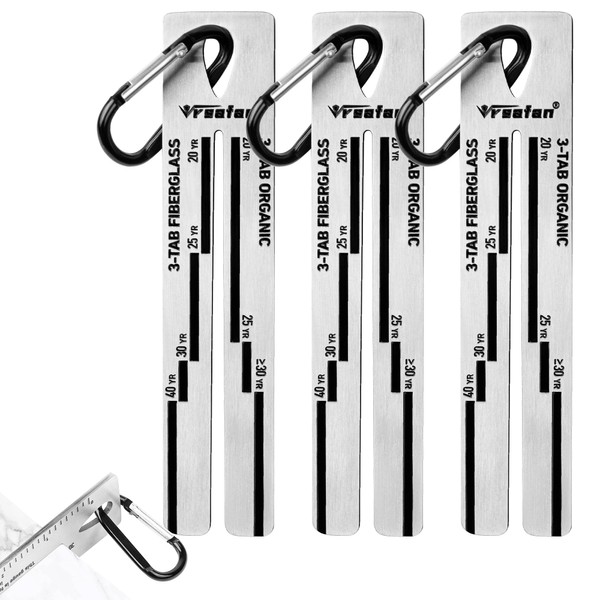 4/09 Shingle Gauge, Measuring Tool for Roof Shingle, Roof Pitch