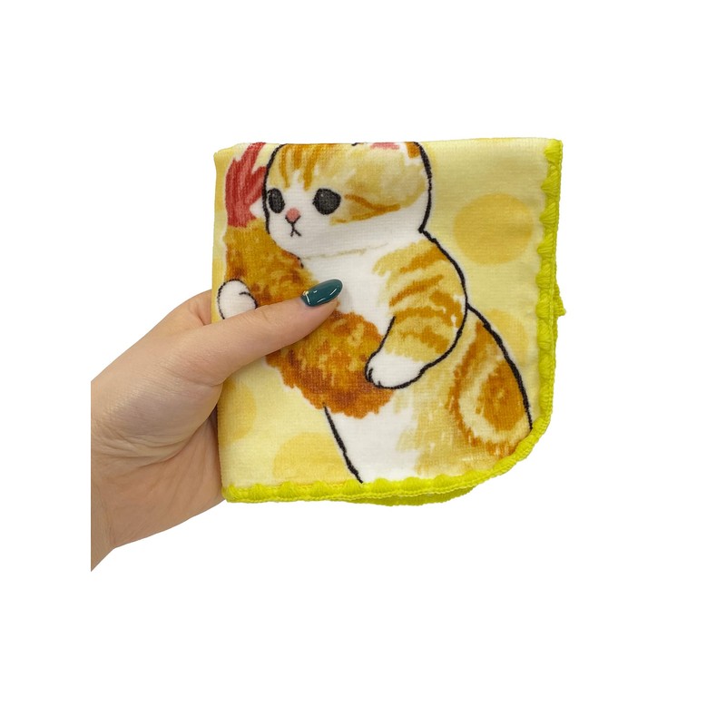 Marushin 0835003100 Mini Towel, Moff Sand, Puripuri, Mini Towel, Approx.