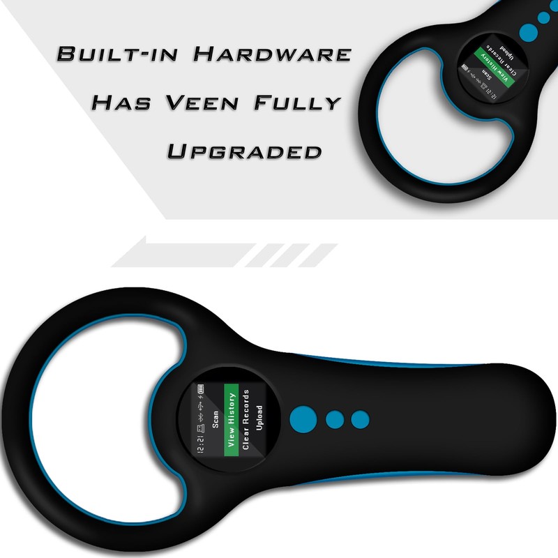 Smoostart Multifunction Bluetooth Microchip Scanner, Pet Microchip Reader with Latest