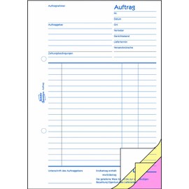 Zweckform Auftragsbuch 1726