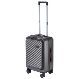 Solite Sydney Collection 8-Wheel Spinner 3-Piece Luggage Set (Dark Grey)