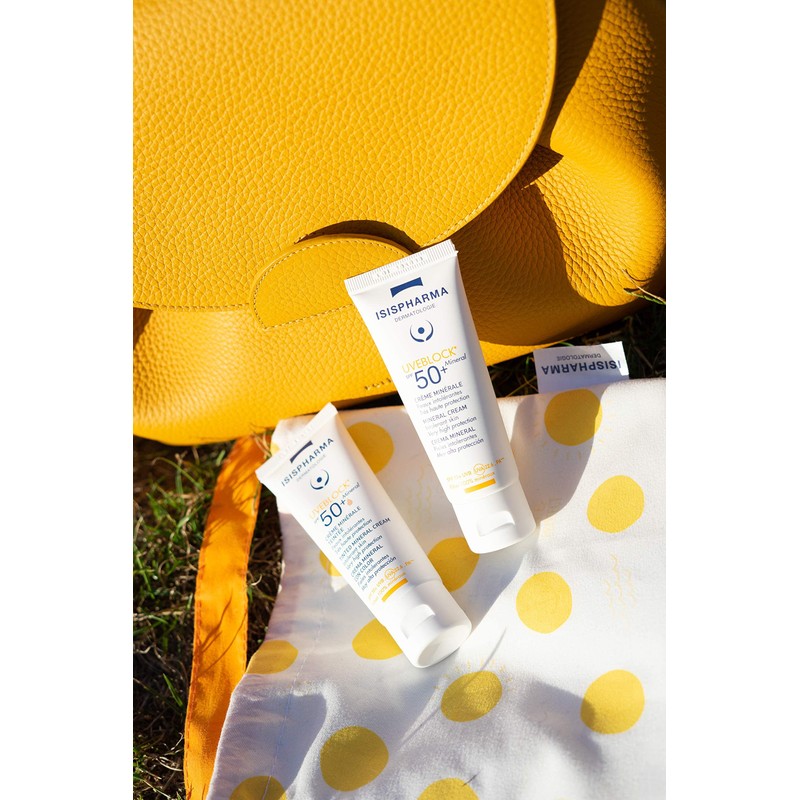 ISISPHARMA - Uveblock SPF 50+ Mineral Cream - Sun Protection