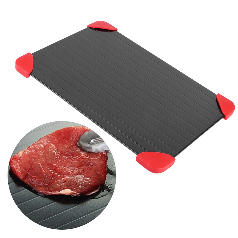 Household MultiFunctional Thawing Plate Aluminum NonStick Defrosting Tray for Foods