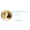 (1Pc) EZ-Fluid 1/2" IPS Thread Female Heavy Duty Brass In-Line