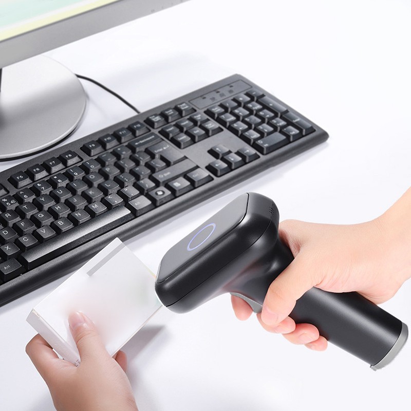 Barcode Scanner Automatic Scanning Code Storage QR Code Scanner for