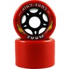 Sure-Grip Zoom Speed Roller Skate Wheels - neon/red