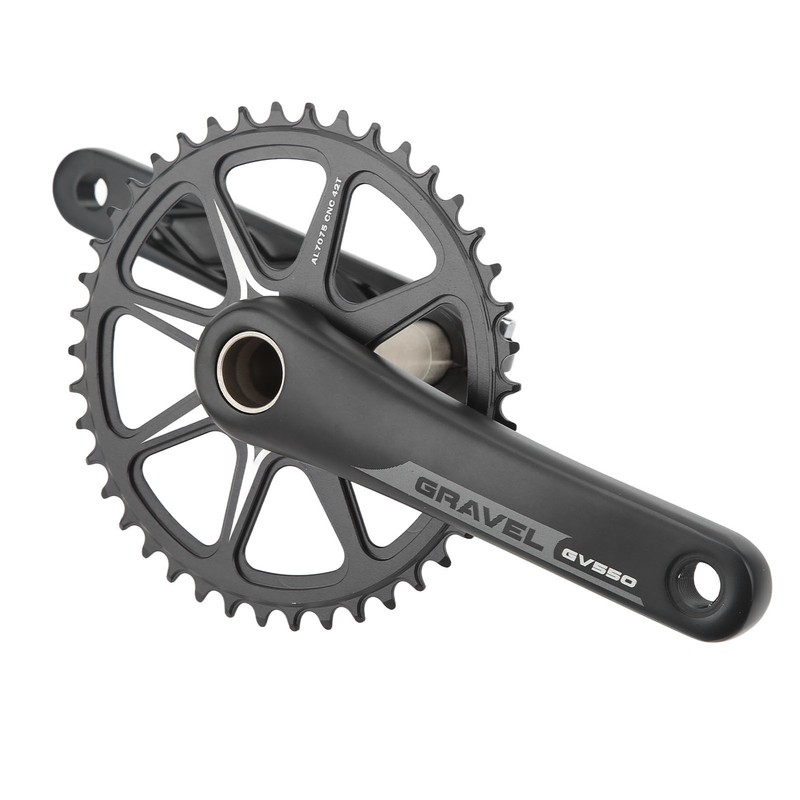 Road Bike Crankset Hollow Integrated Bike Crank Arm Set Off