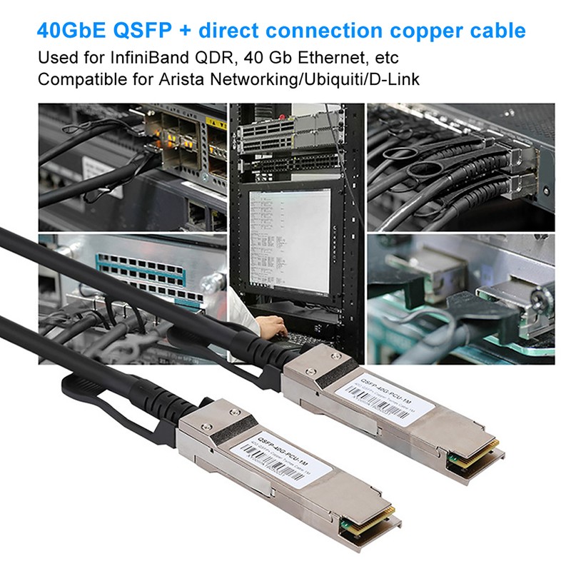 QSFp Copper Cable Compatible H3C Internet Cafe Photoelectric 17 Meters