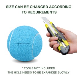 Walker Tennis Balls Precut Tennis Balls for Walkers 4PCS Walkers Legs Universal Precut Glide Balls, Heavy Duty Long Lasting Felt Pad Glide Coverings（Light Blue）