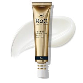 RoC Retinol Correxion Crema de noche para arrugas profundas, tratamiento antienvejecimiento para el cuidado de la piel para mujeres y hombres, 1.0 oz 