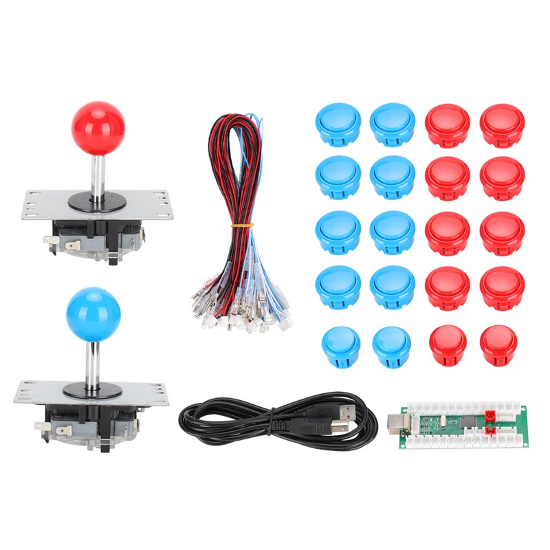 Game Accessory Joystick DIY USB Game Set for Win8 /