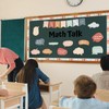 Mooliwe 43 Pcs Math Talk Bulletin Board Set for Math