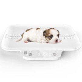 Multifunctional Scales for Newborn Pets, Throwing Scale, Accuracy ± 0.035 oz, Maximum 15 kg / 33.06 lbs, Suitable for Newborn Pets, Small Animals