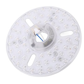 6.3in 24W LED Ceiling Fan Light Retrofit Kit, 3CCT, 3000K 4000K 6000K Dimmable, Ceiling Fan LED Light Replacement, Magnetic Attachment (A)