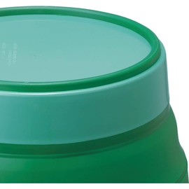 TRUSCO TORBGN Folding Bucket, Green, 2.2 gal (8 L)
