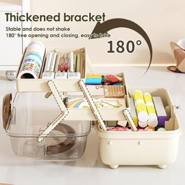 Caja de Almacenamiento de Accesorios para el Cabello, Joyero para niñas,Organizador plegable de capas para corbatas de pelo - Organizador plegable para lazos para el cabello, organizador de accesorios